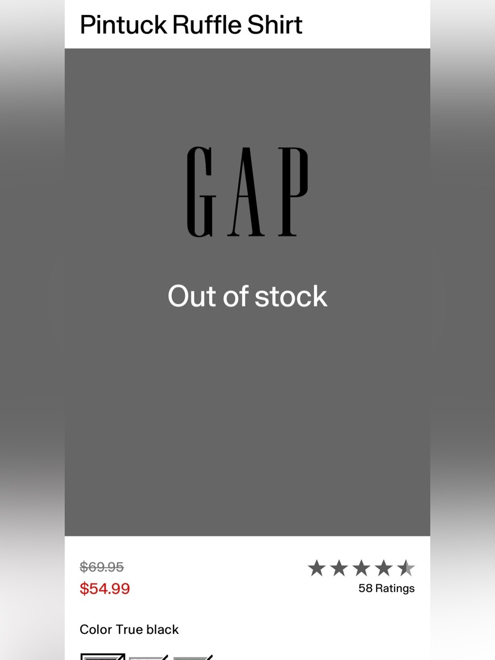 Gap Pintuck Ruffle Blouse Button Up Shirt - Picture 4 of 10